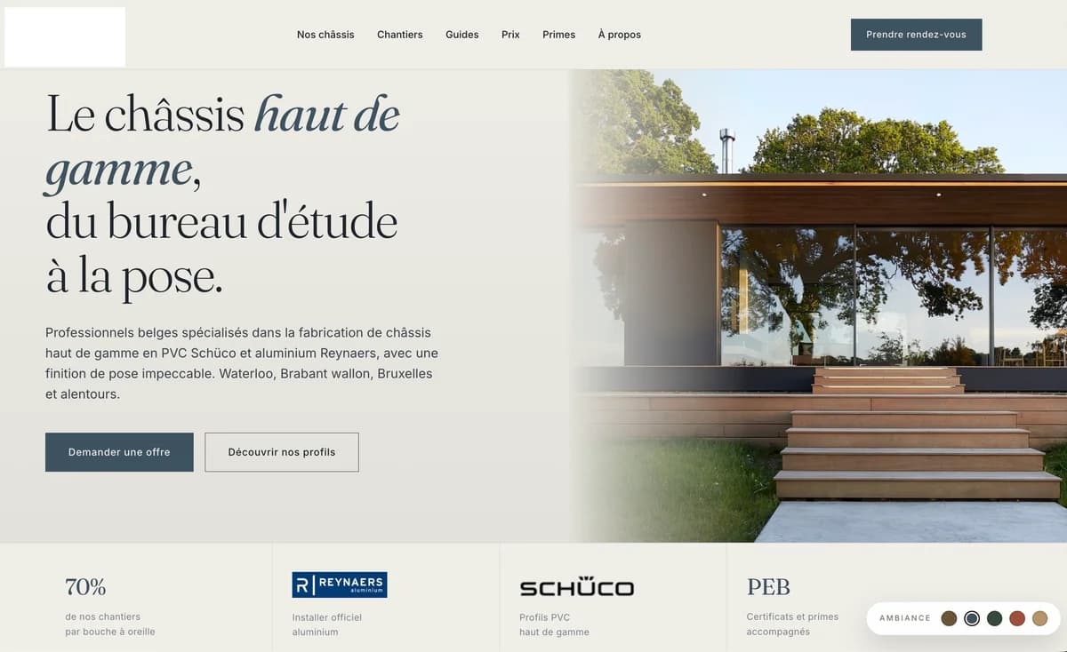 Home Page Chassis