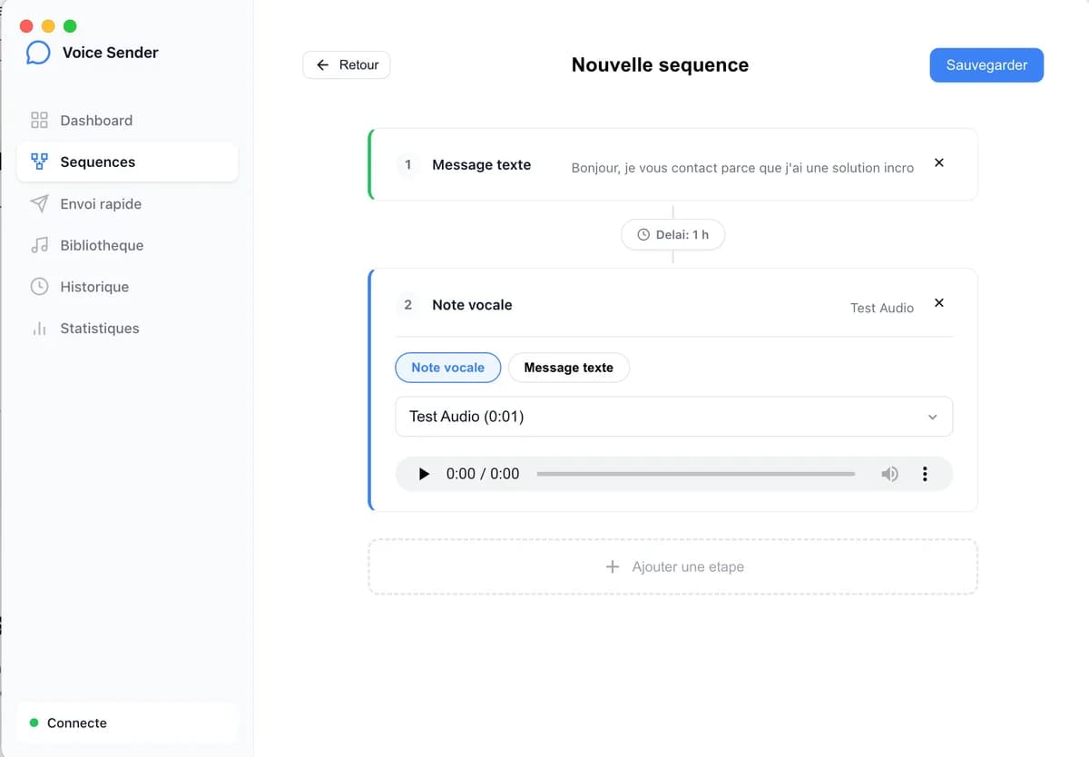 App - Whatsapp Message/Voice automation