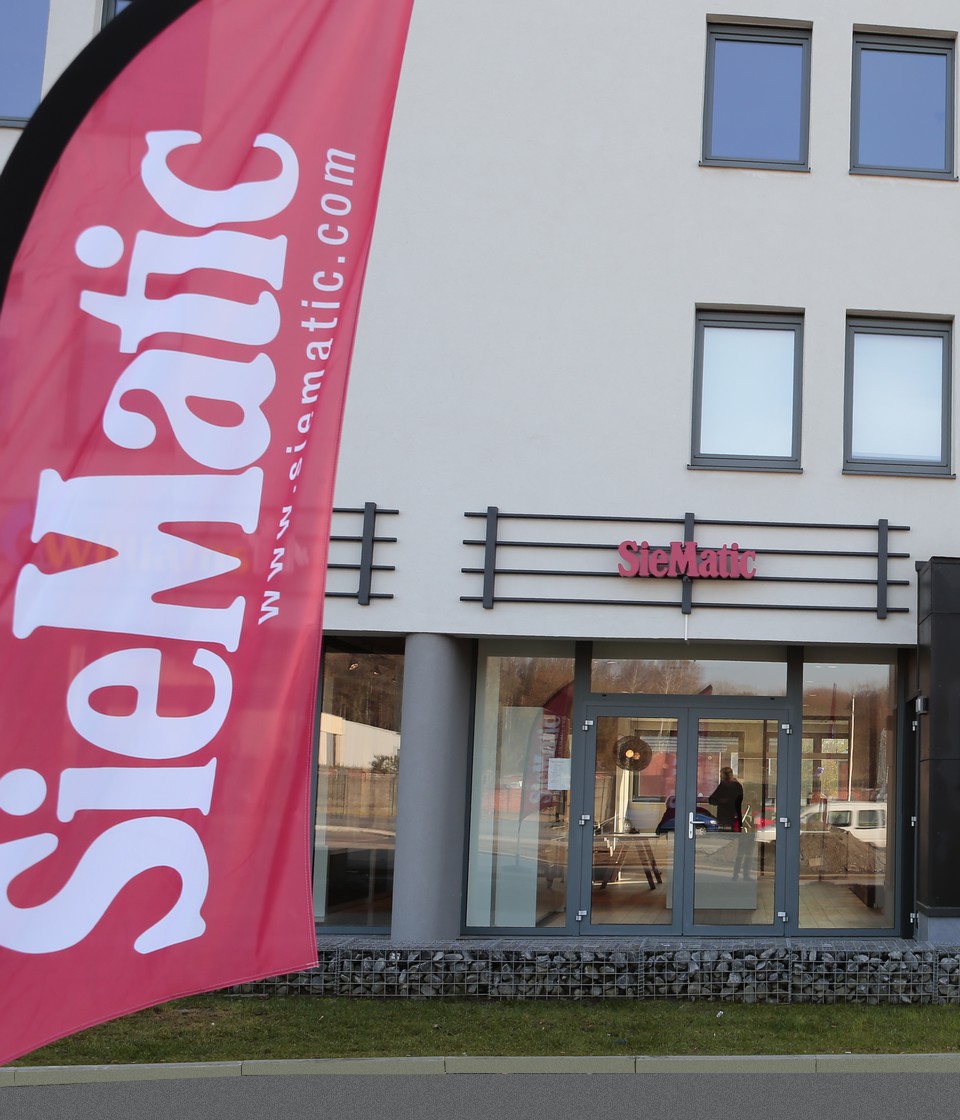 Showroom SieMatic Mons - espace de consultation cuisine