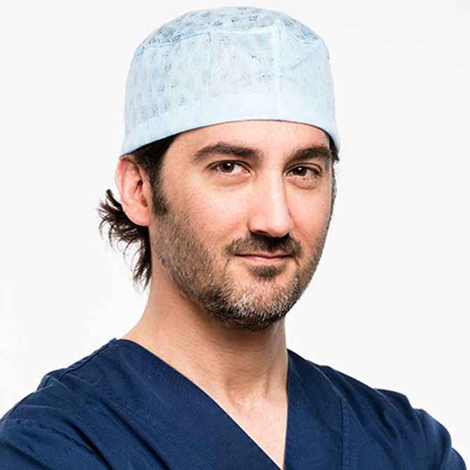 Portrait du Dr. Jérôme Duisit, chirurgien plasticien