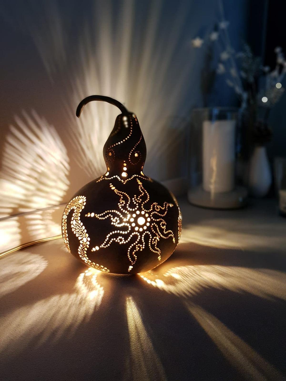Calebasse lumineuse